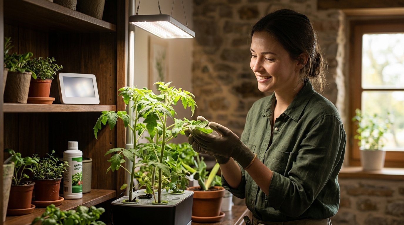 Energy Efficient Indoor Grow Lights for Small Setups