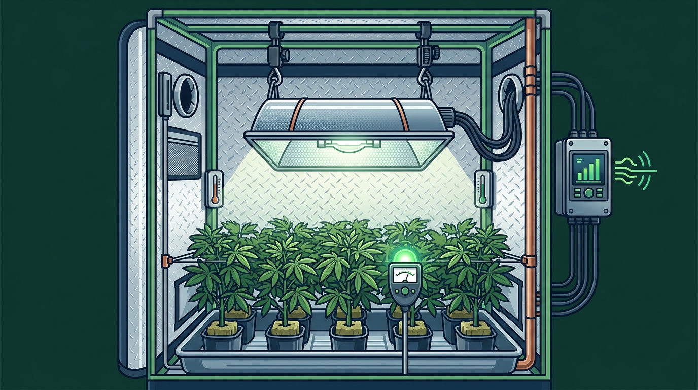 Energy Efficient Indoor Grow Lights for Small Setups
