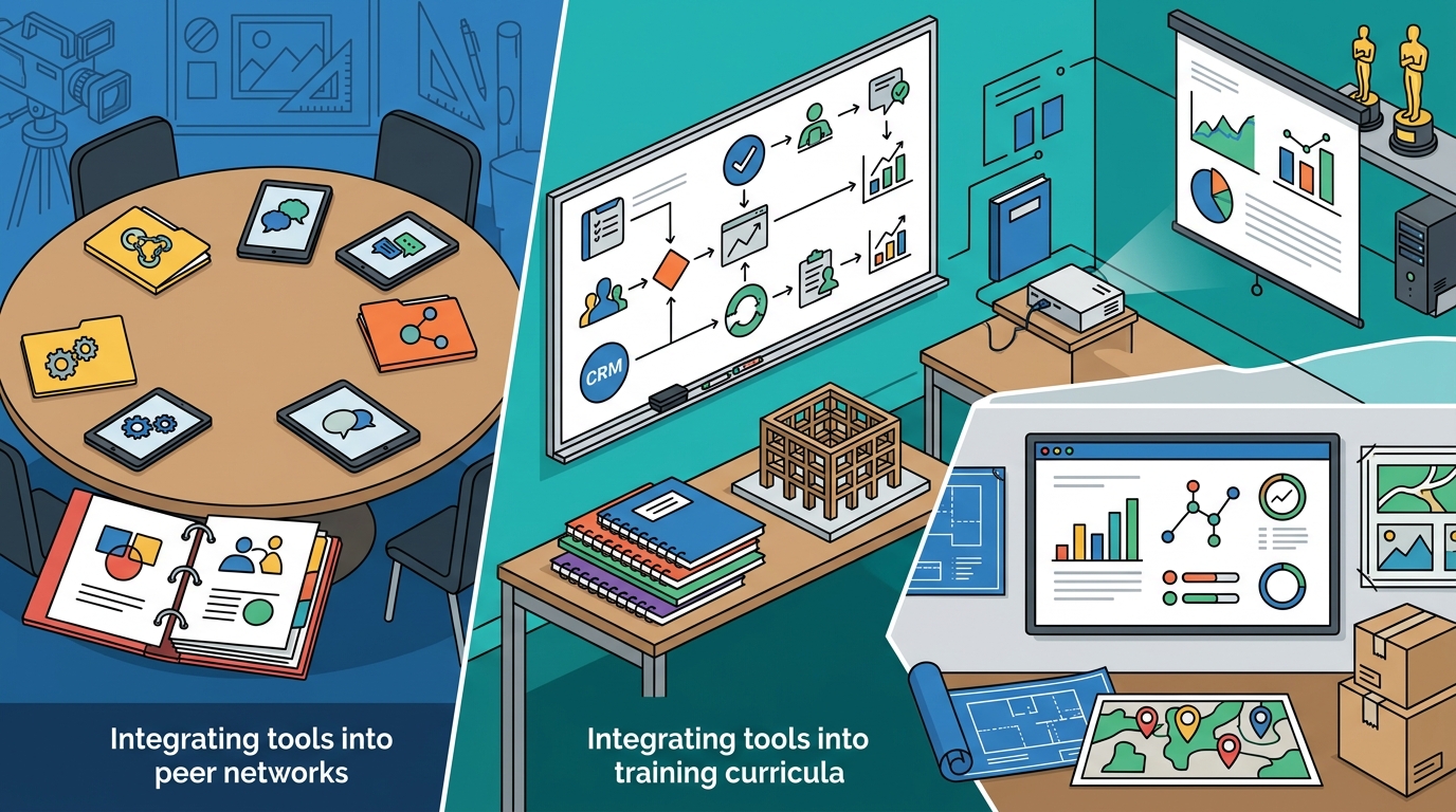 How Agency Support Organizations Leverage Software Tools Differ