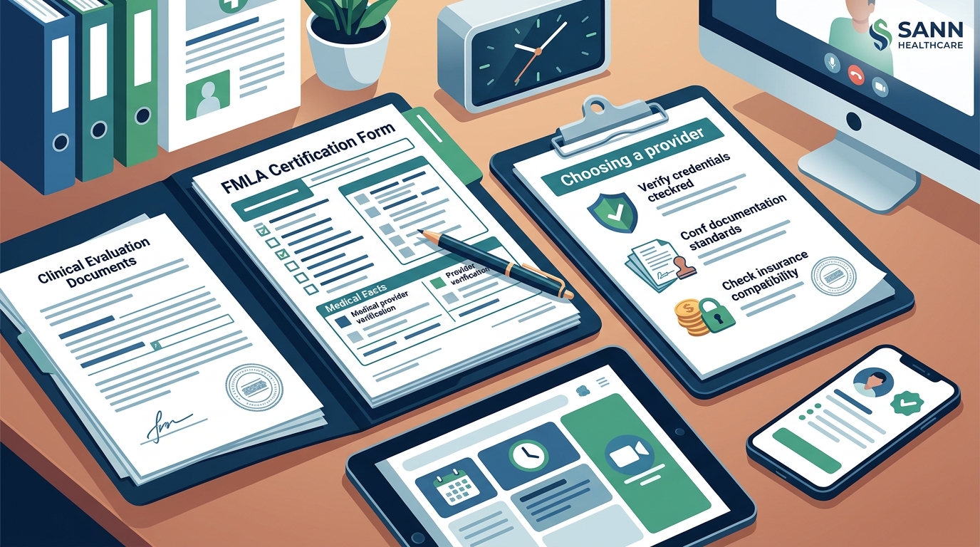 How to Find a Telehealth Provider for FMLA Evaluations in 2026