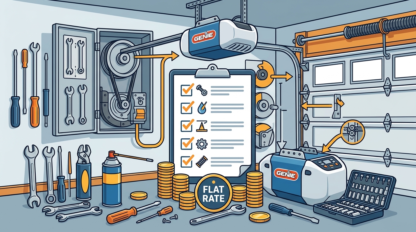 Residential Garage Door Tune-Up Costs: 2026 Guide