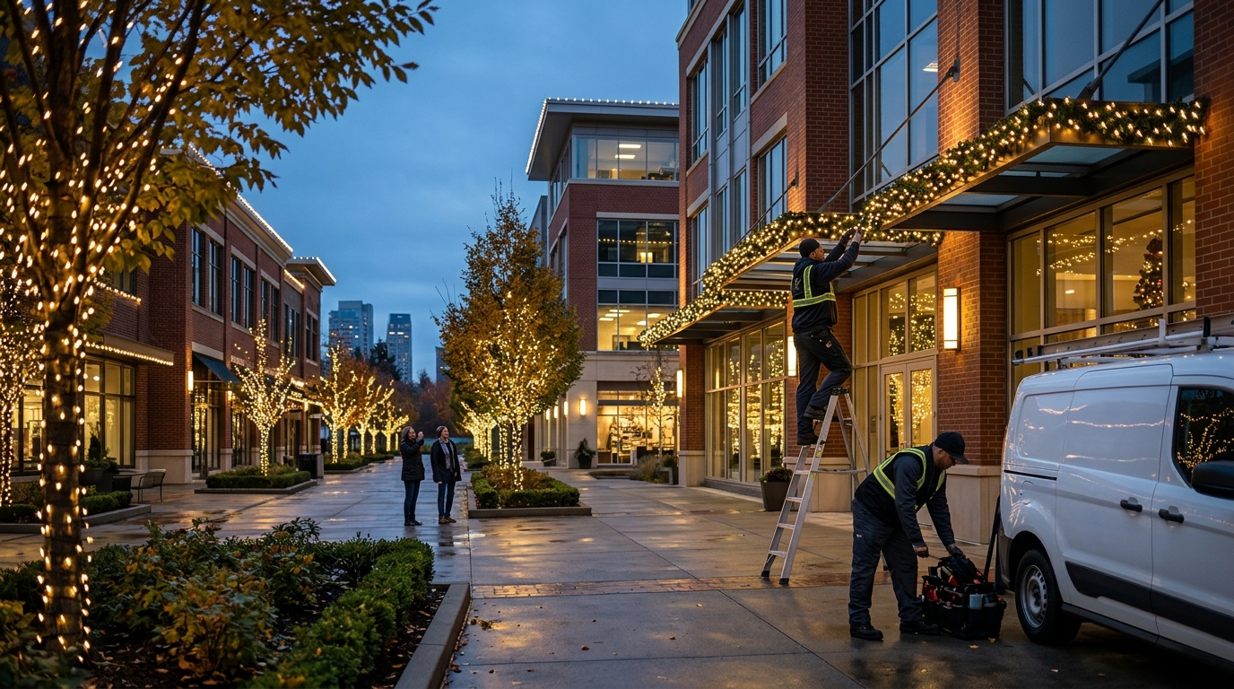 Commercial Holiday Lighting Installation: The 2026 Ultimate