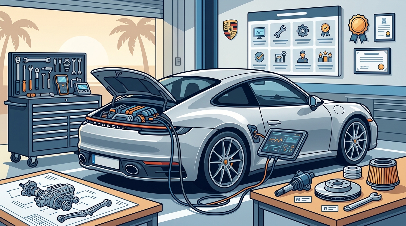 Porsche Repair Specialist Near North Miami Beach: The 2026 Guide
