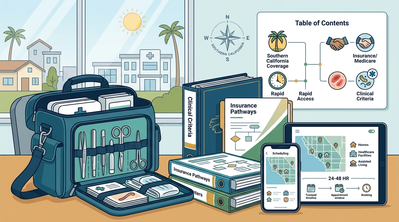 Mobile Wound Care Specialists in Southern California: 2026 Guide