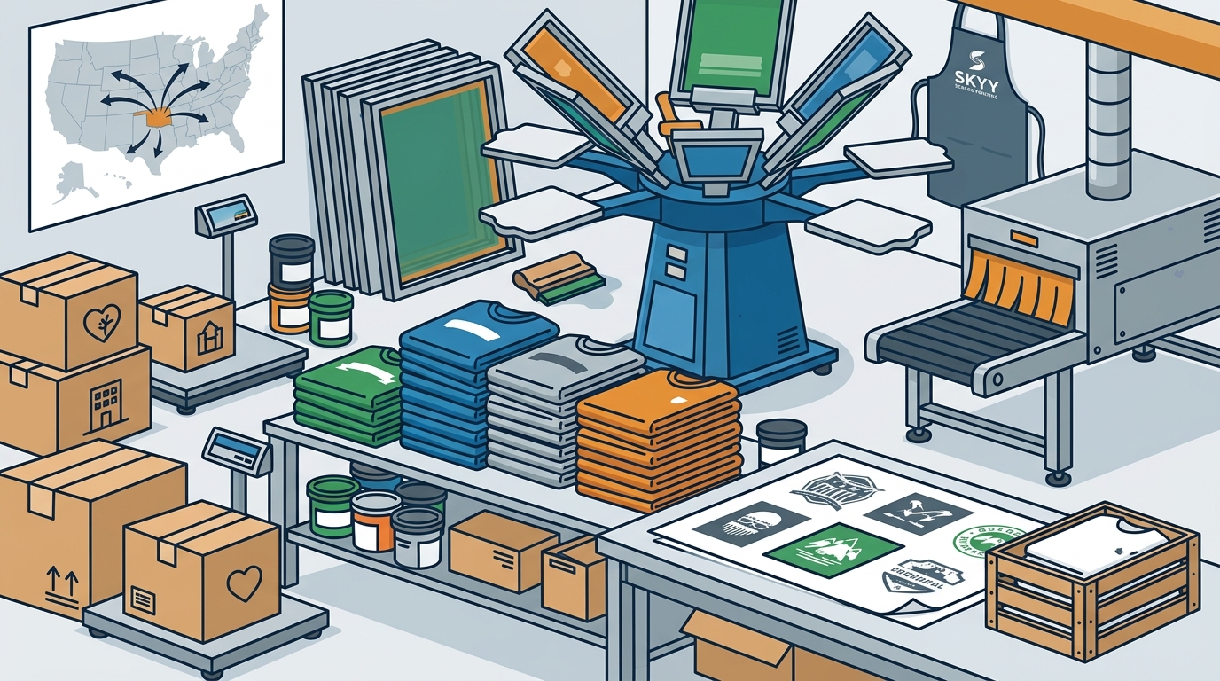 Nonprofit Screen Printing Guide: Bulk Custom T-Shirts