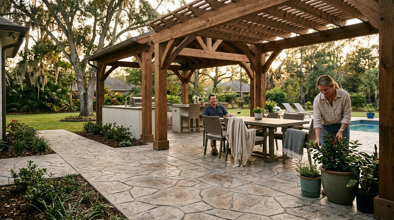 Who Handles Both Patio Construction and Concrete Work in 2026?
