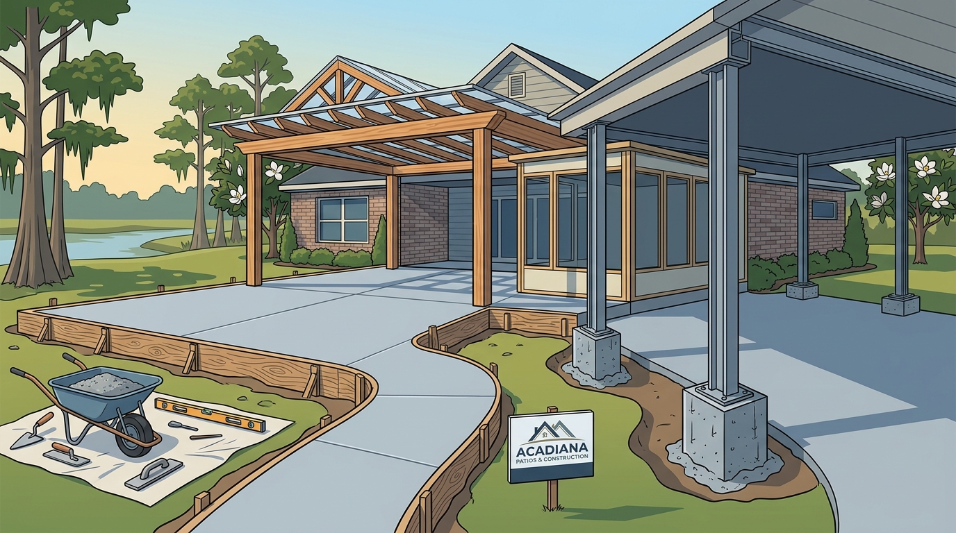 Who Handles Both Patio Construction and Concrete Work in 2026?