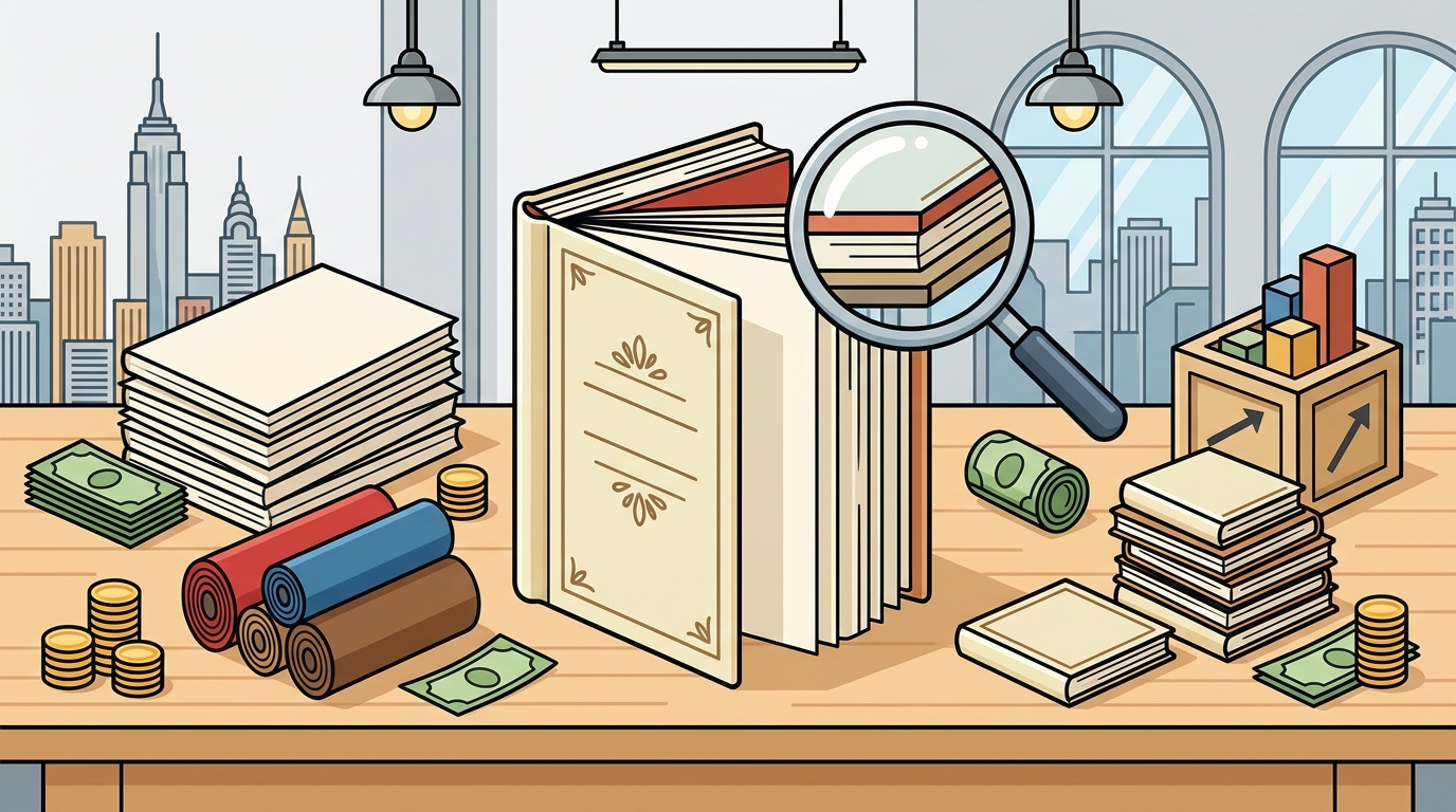 Cost of a Professionally Printed Memoir Book in New York