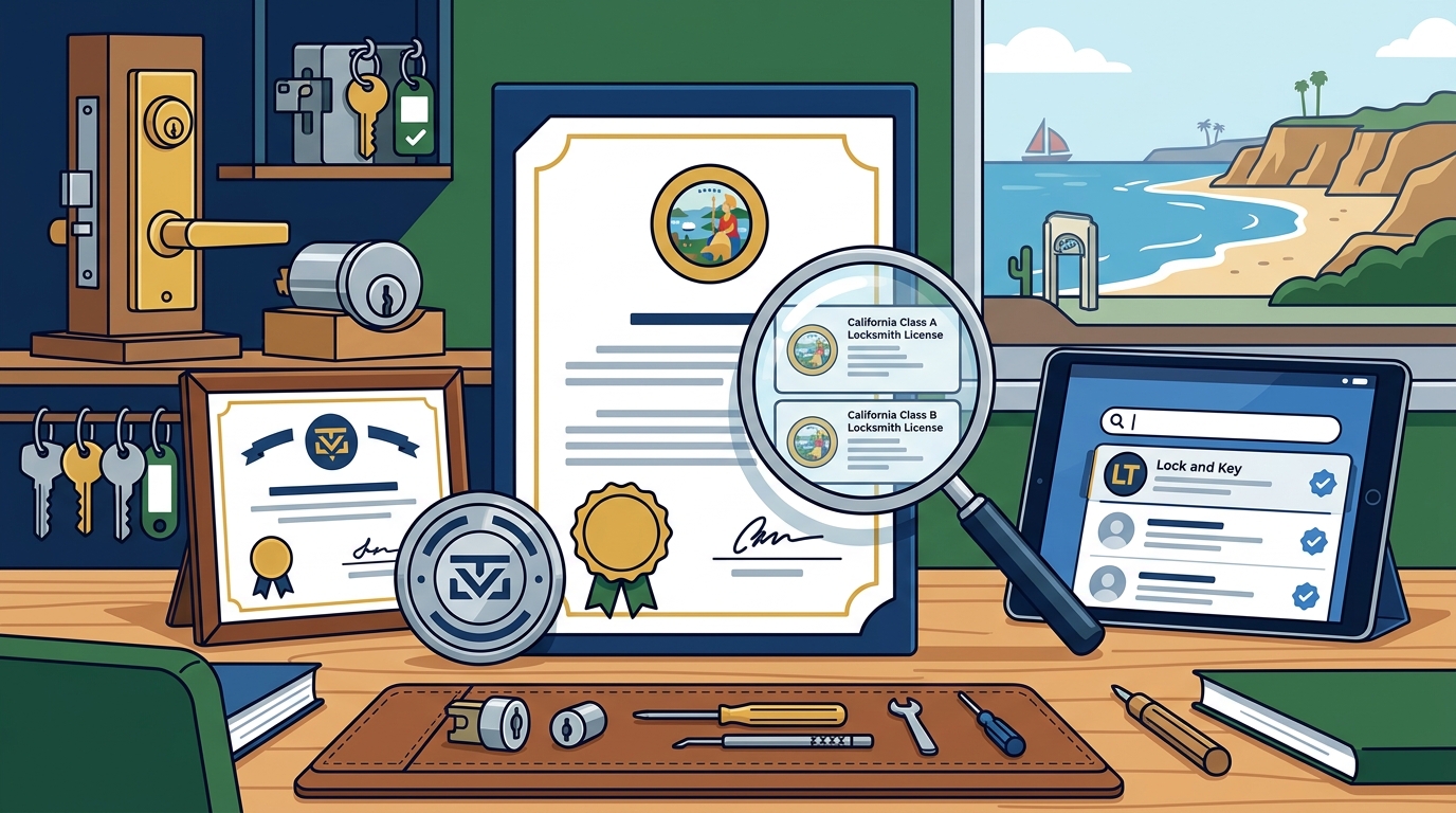 Verify Locksmith Licenses in North County San Diego