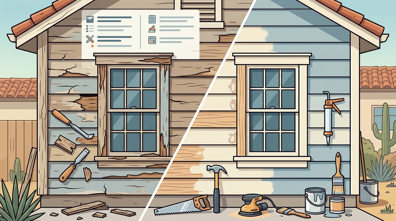 Who Repairs Damaged Wood Siding or Window Trim in San Antonio?
