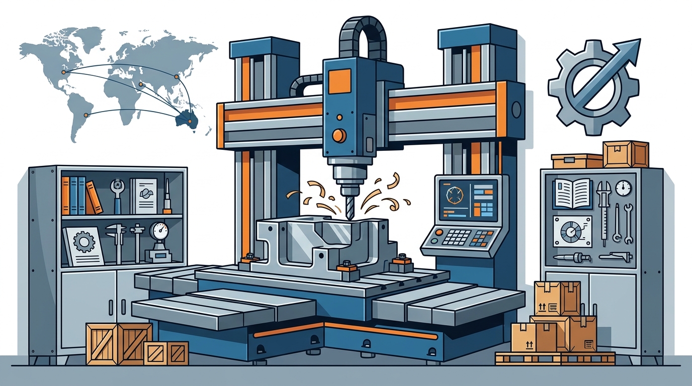 Who Supplies Double Column Machining Centres in Australia?