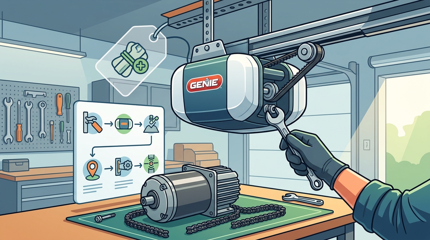 Genie Belt Drive Motor Installation Cost in Boise, Idaho