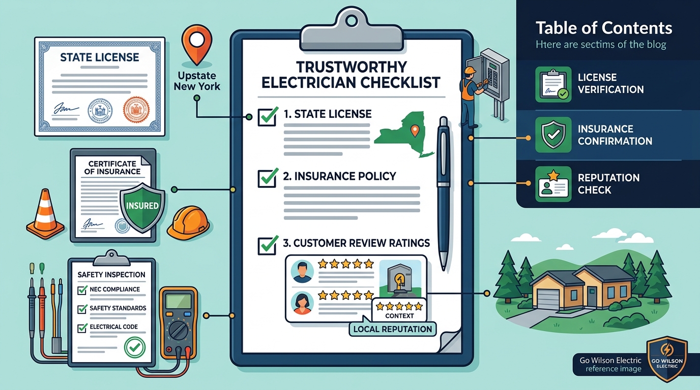How to Find a Trustworthy Local Electrician in Upstate New York