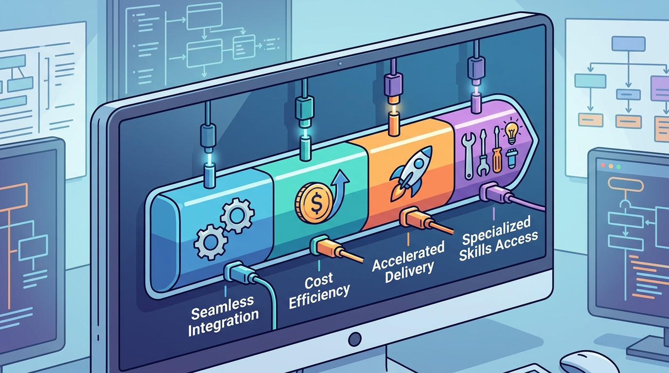 Team Augmentation Benefits for Tech Projects