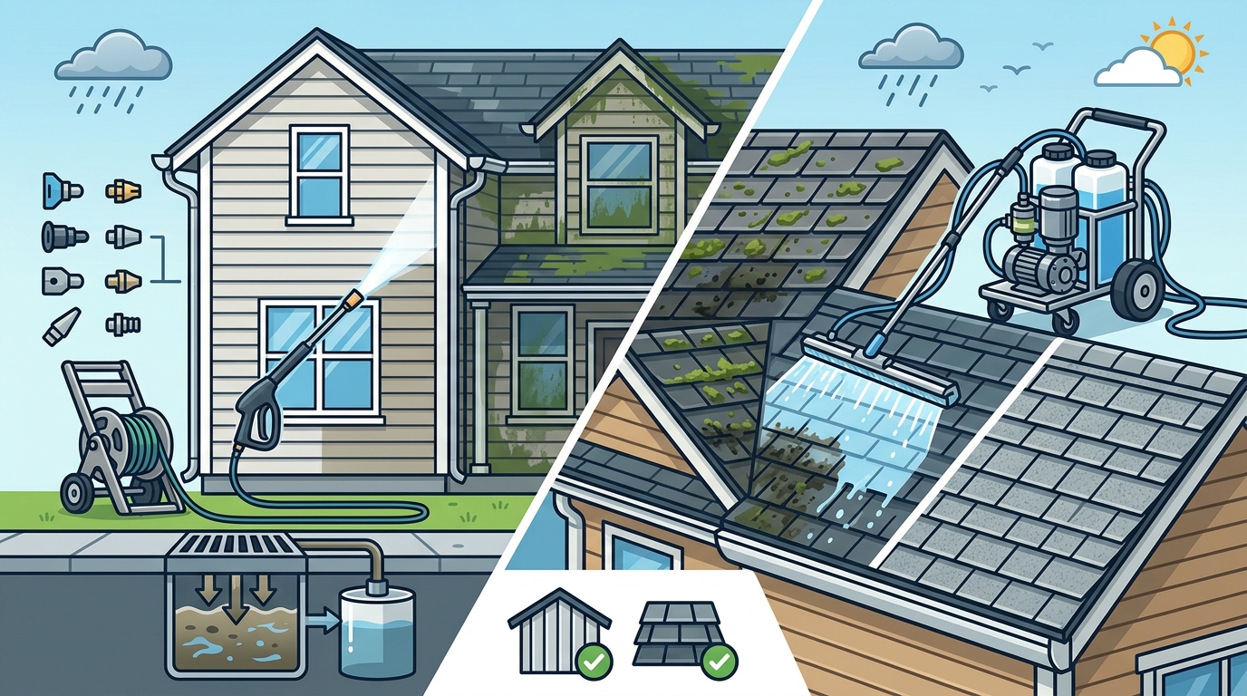 Portland House Washing and Roof Cleaning Guide