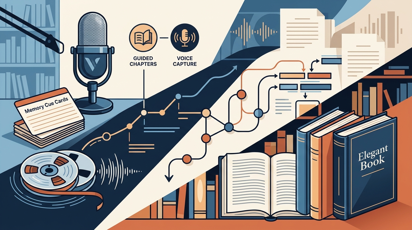 Which Memoir Format Suits Guided Chapters and Voice Capture?