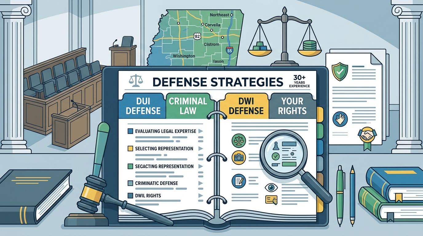 Reliable Criminal Defense Attorneys in Northeast Mississippi