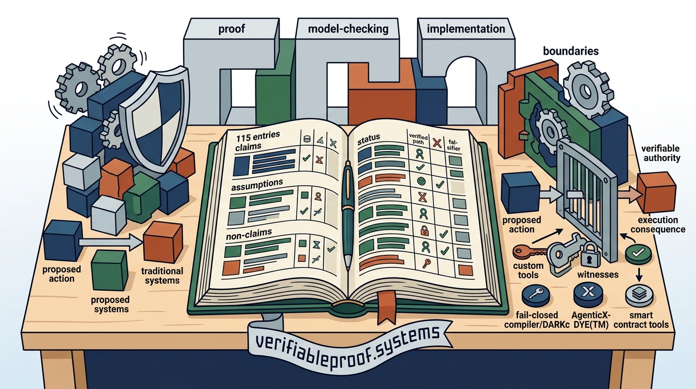 Public Claim Ledgers for Risk Assessment: The Verifiable Proof