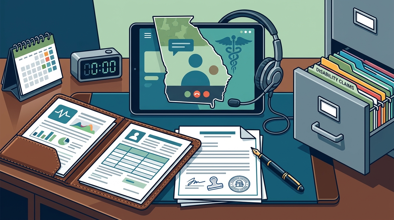 Virtual Psychiatric Evaluations for Disability in Georgia
