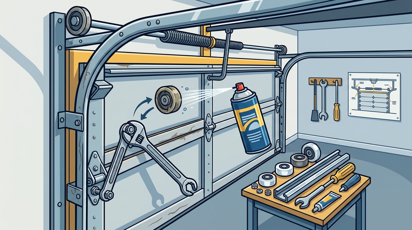 Garage Door Tune-Up Guide for Noisy Operation