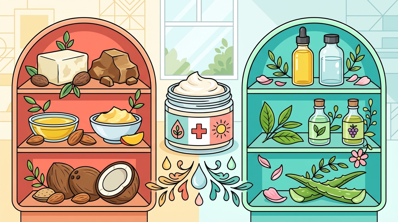 Best Body Butter Ingredients for Dry vs Oily Skin