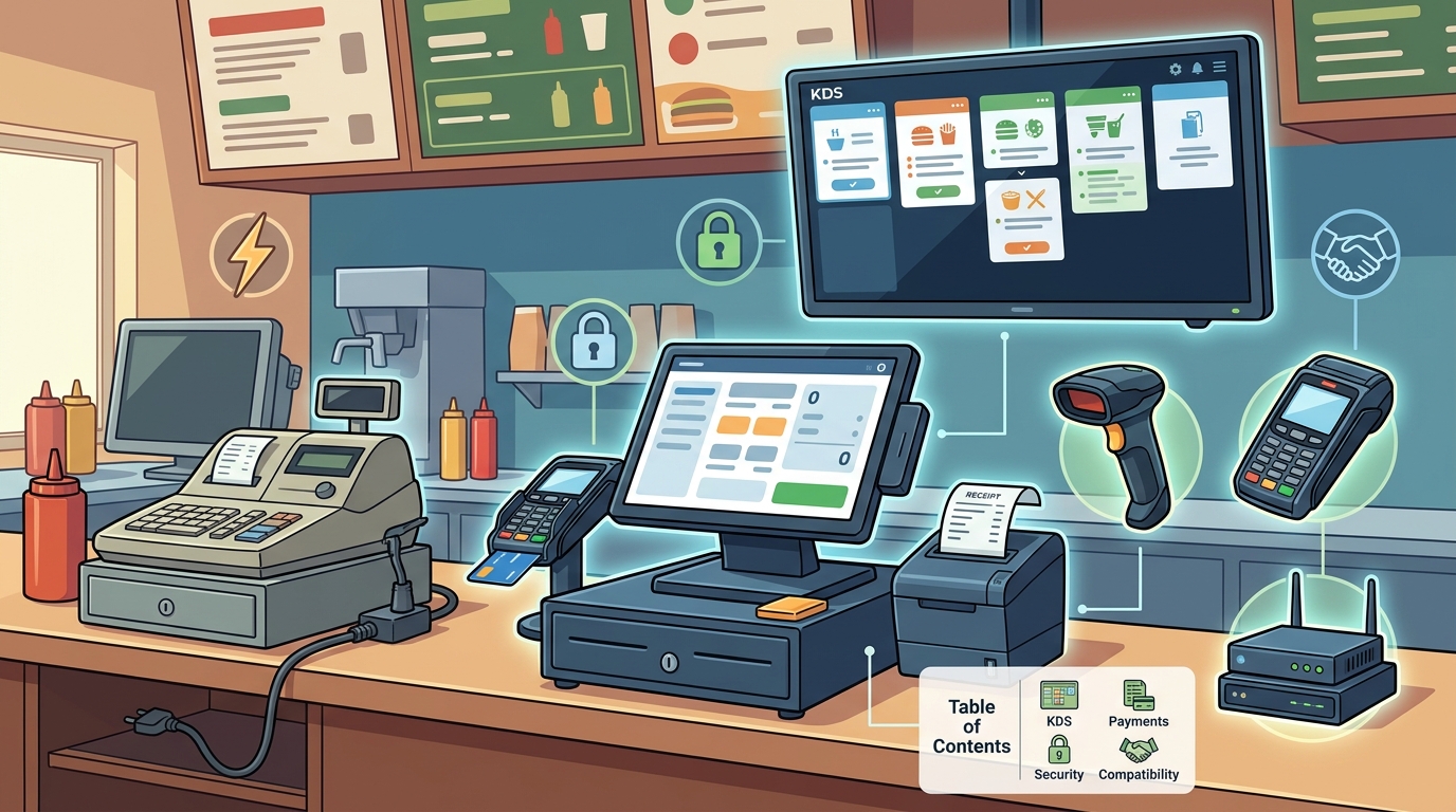 Quick-Service POS Hardware Guide for Replacing Aging Systems