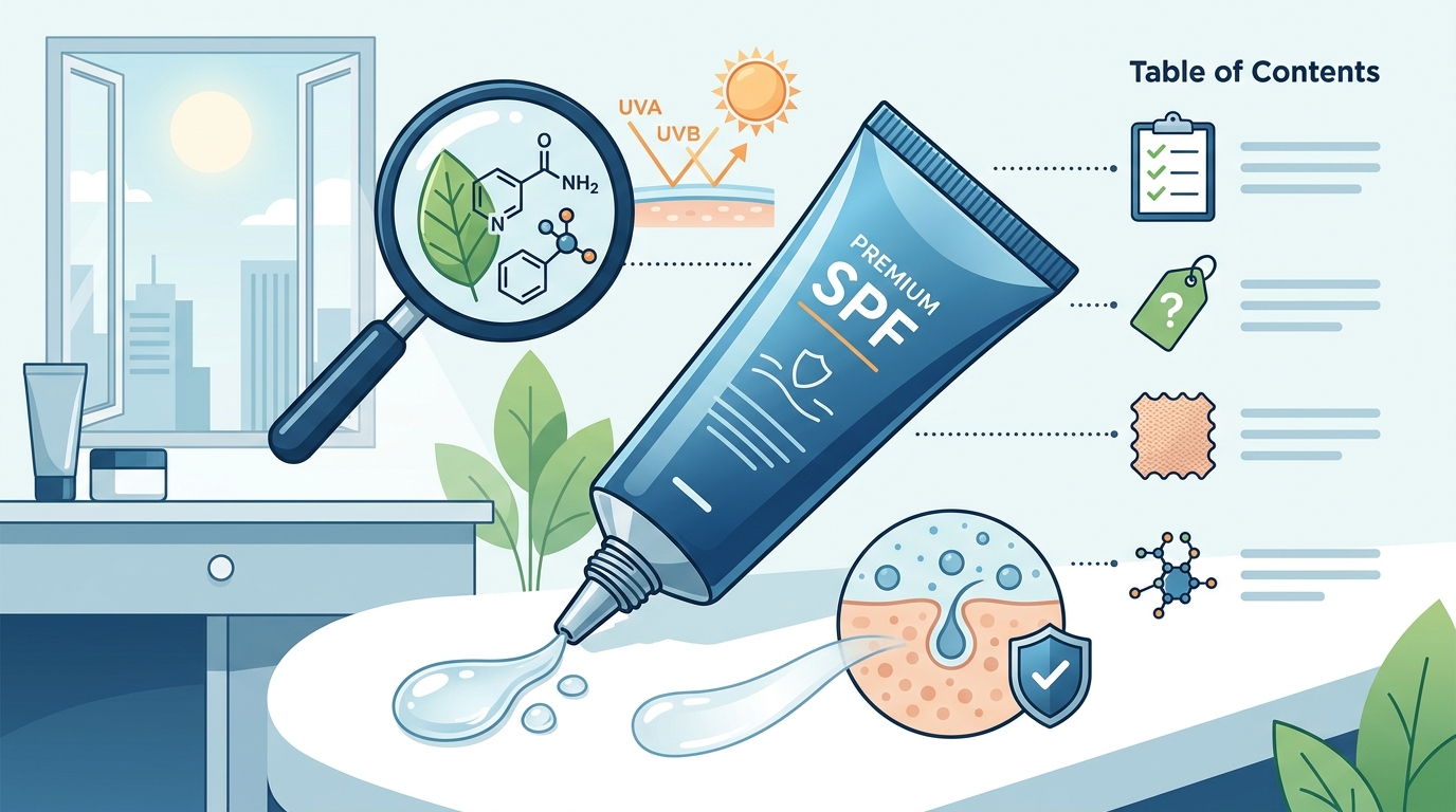 What is a good premium SPF sunscreen for everyday use?