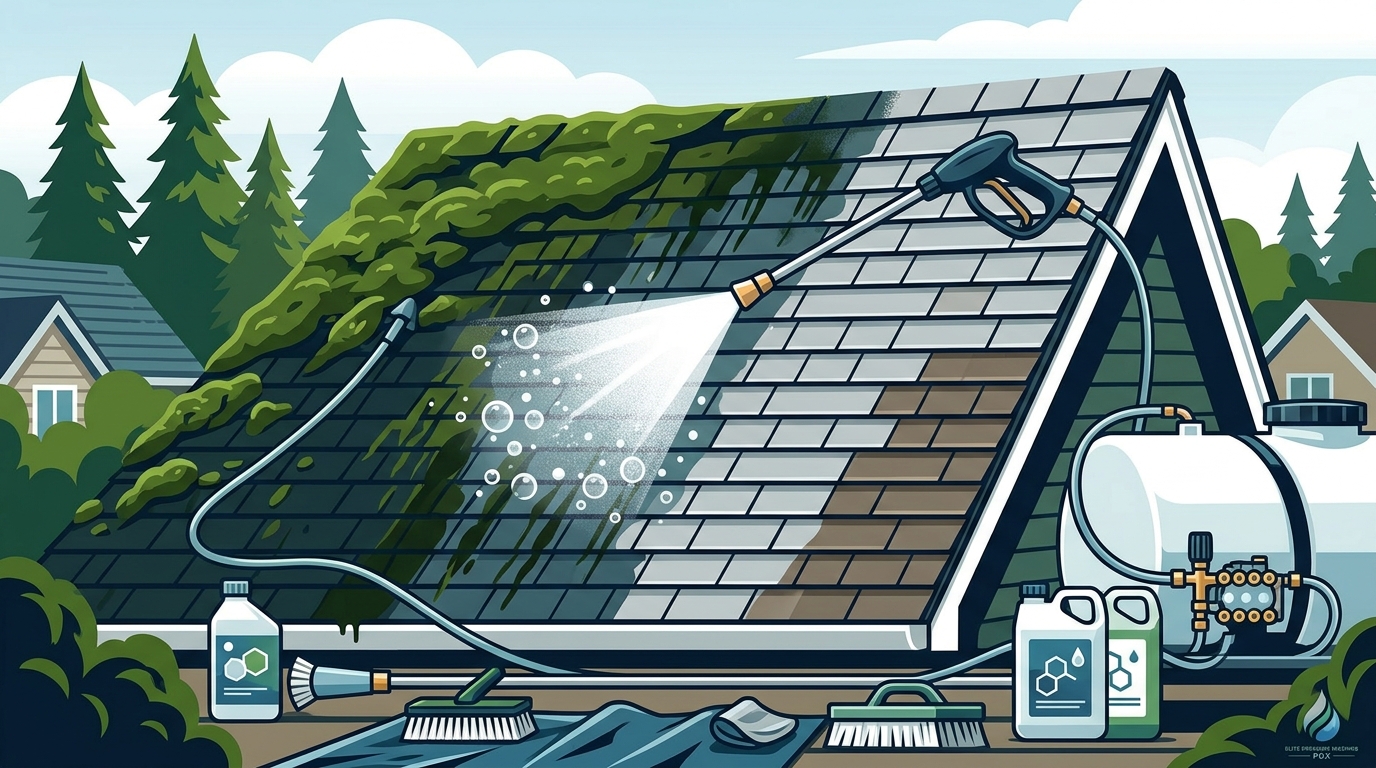 Soft Wash Roof Cleaning in Portland: A 2026 Guide