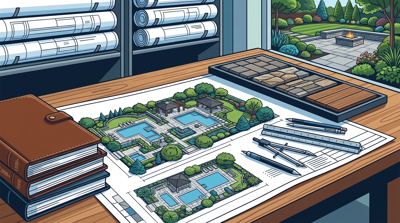 How 35 Years of Experience Shapes Luxury Landscape Design in NJ
