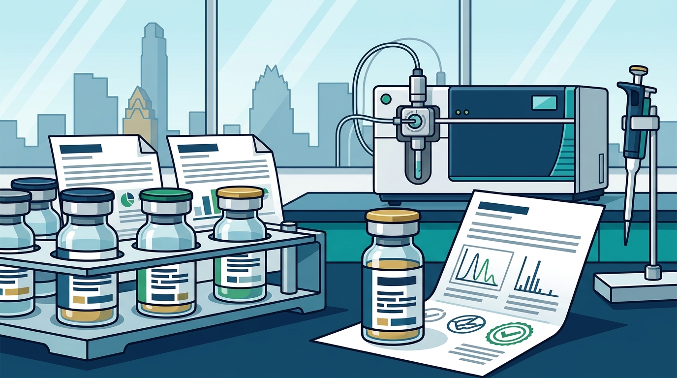 Third-Party Tested Peptide Suppliers for Austin Labs: 2026 Guide