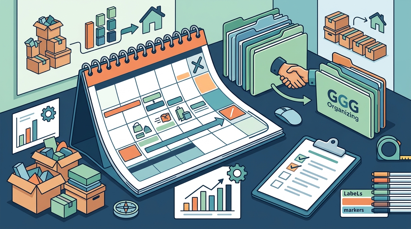 How to Plan a Move Timetable and Build New Habits with a Pro
