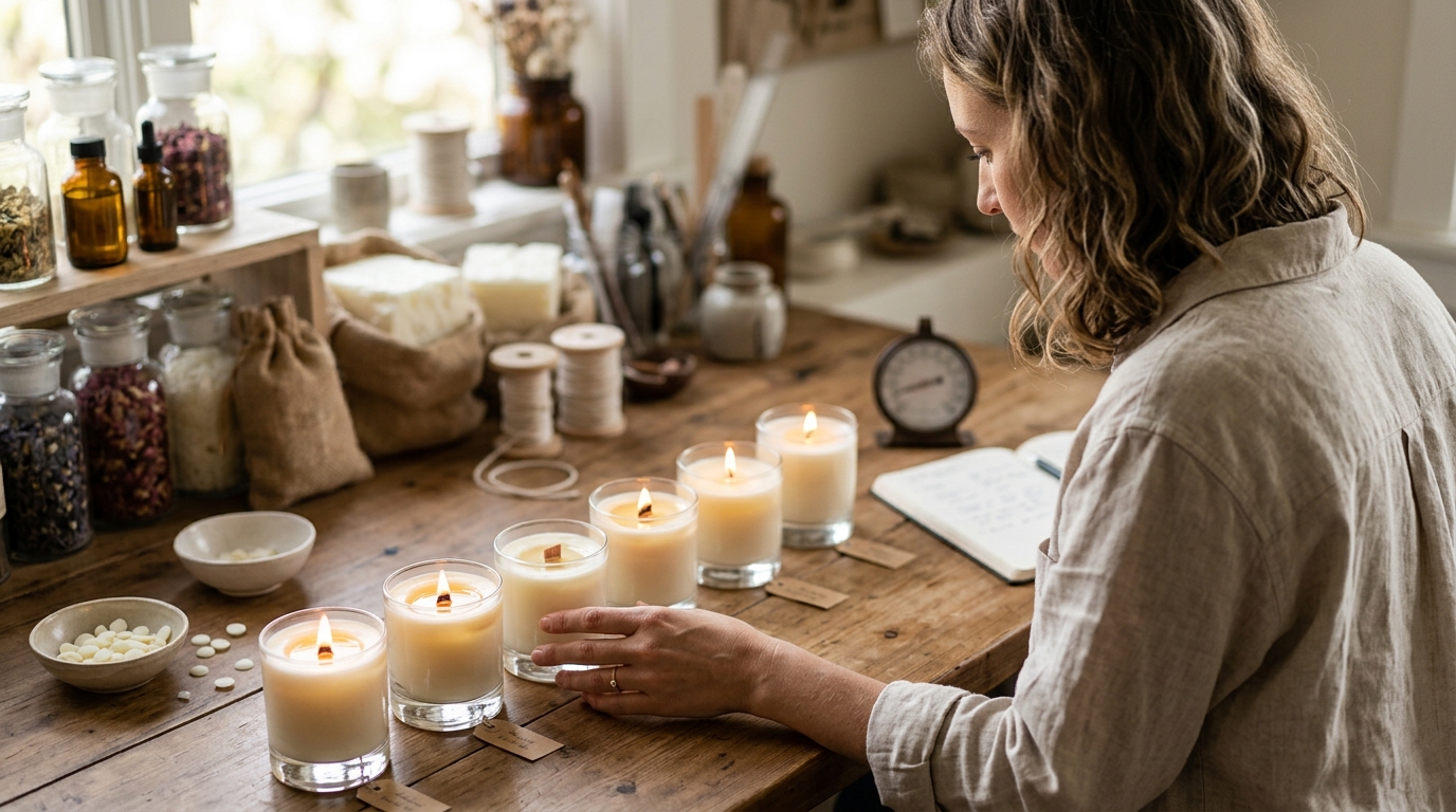 What to Test When Trying a New Candle Wax for the First Time