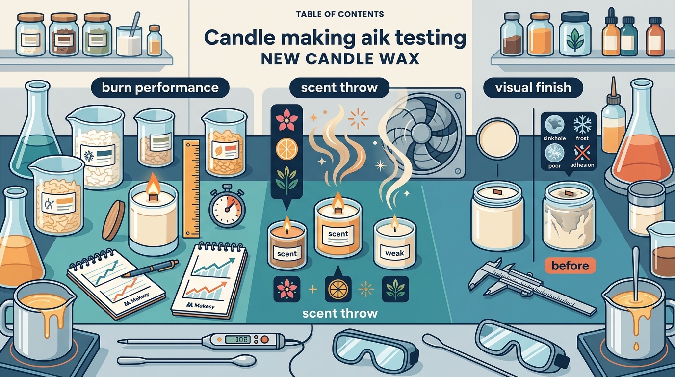 What to Test When Trying a New Candle Wax for the First Time
