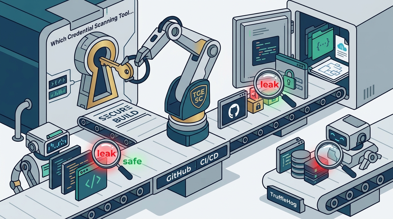 Which Credential Scanning Tool Works Inside GitHub CI/CD Pip?