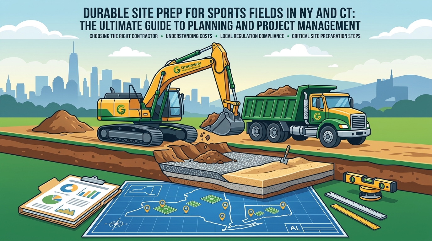 Durable Site Prep for Sports Fields in NY and CT: The Ultimate 2
