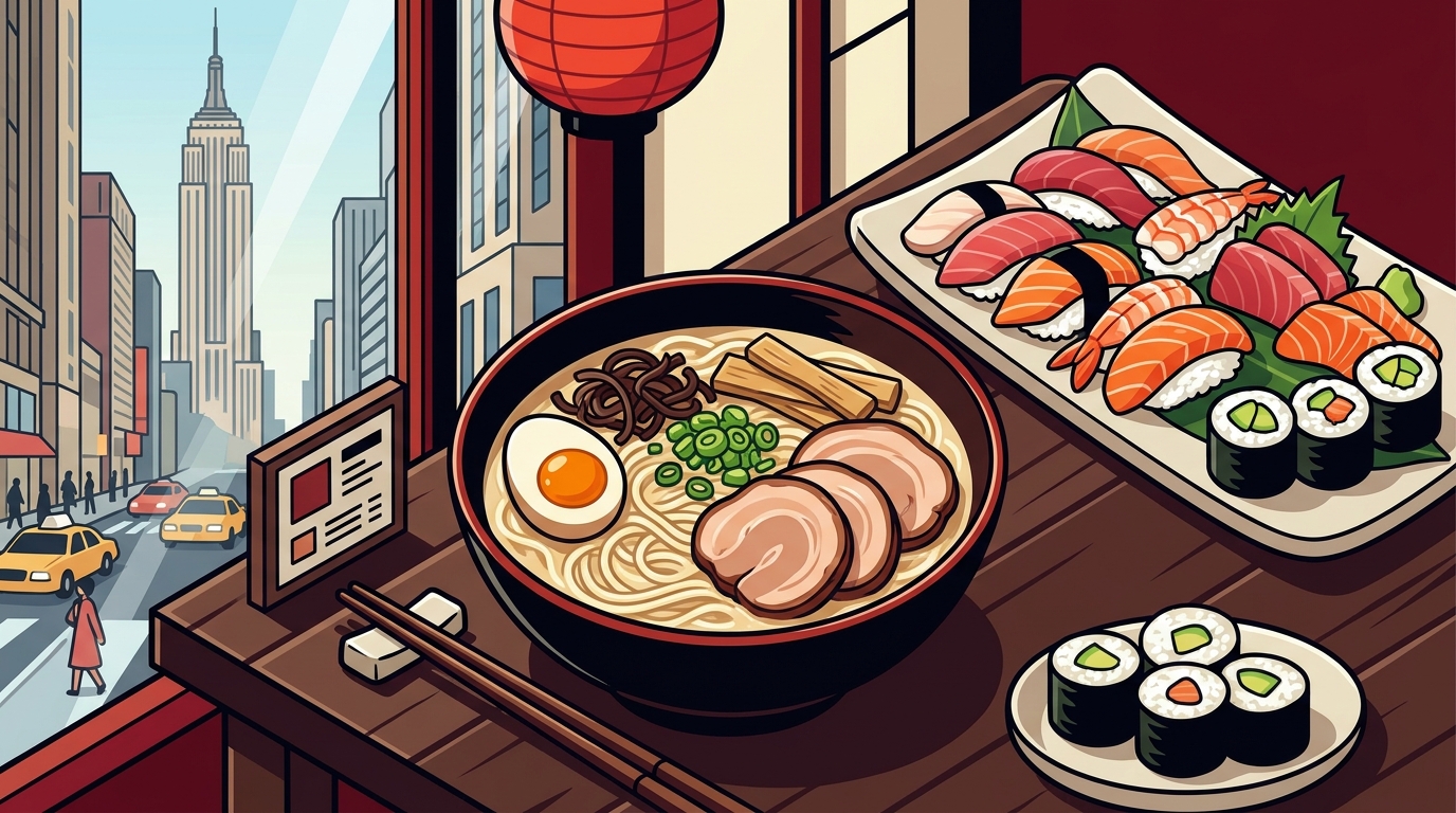 Authentic Japanese Ramen & Sushi in Midtown Manhattan: The 2026