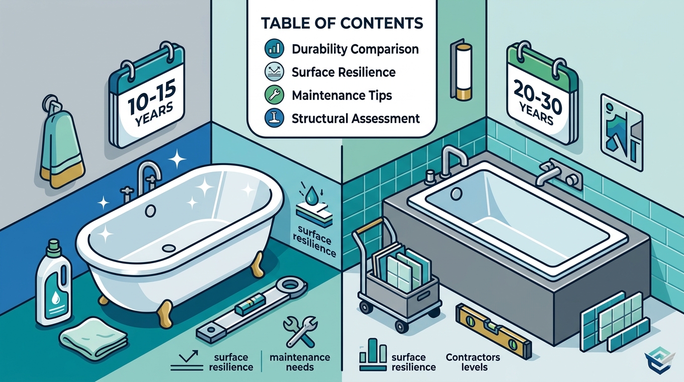 Reglazing vs Replacement: A 2026 Durability Guide