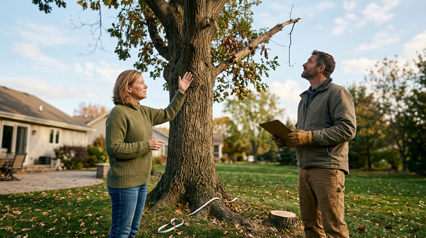 Tree Removal Cost Guide 2026: Size, Hazards, Permits & Stump