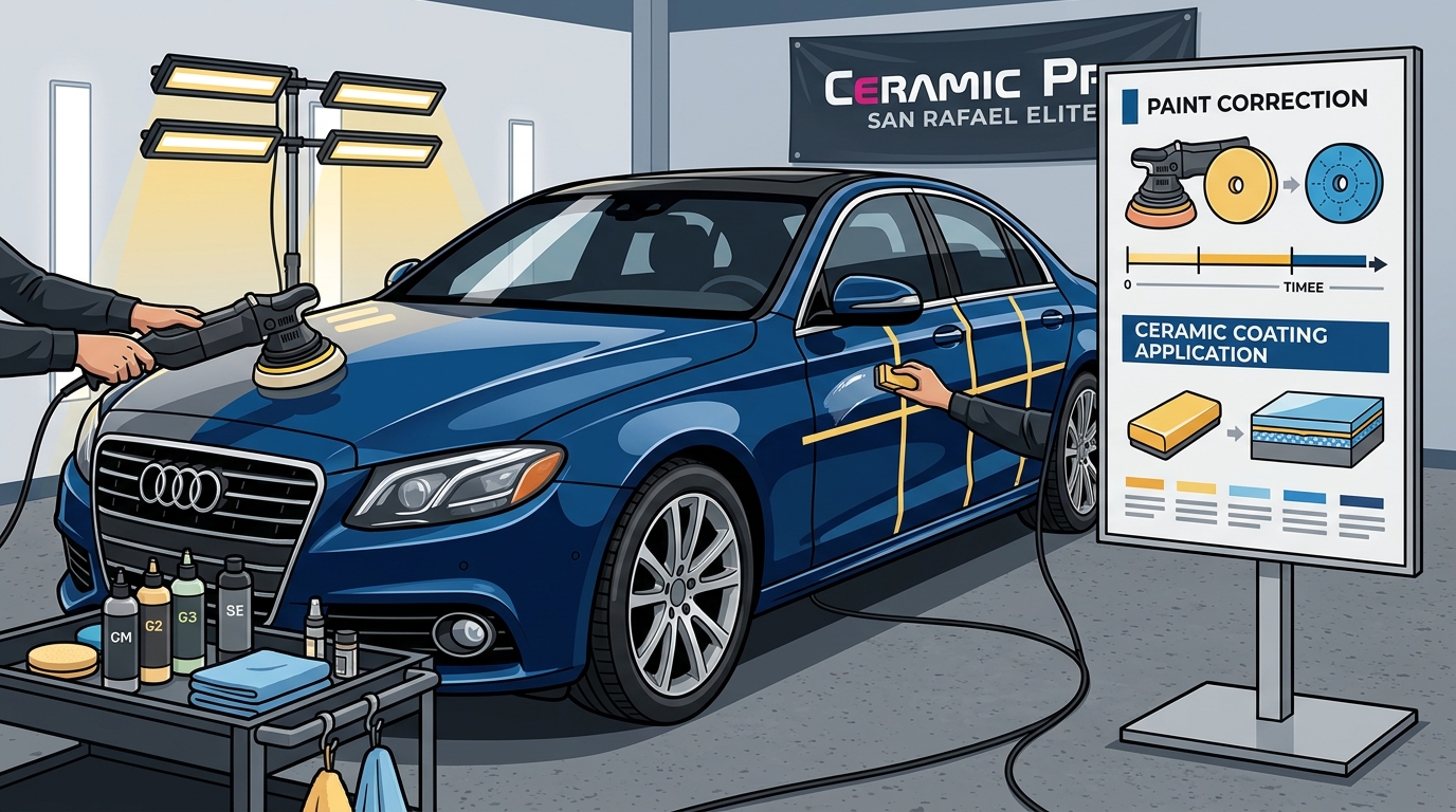 Ceramic Coating Cost in San Rafael: 2026 Pricing Guide