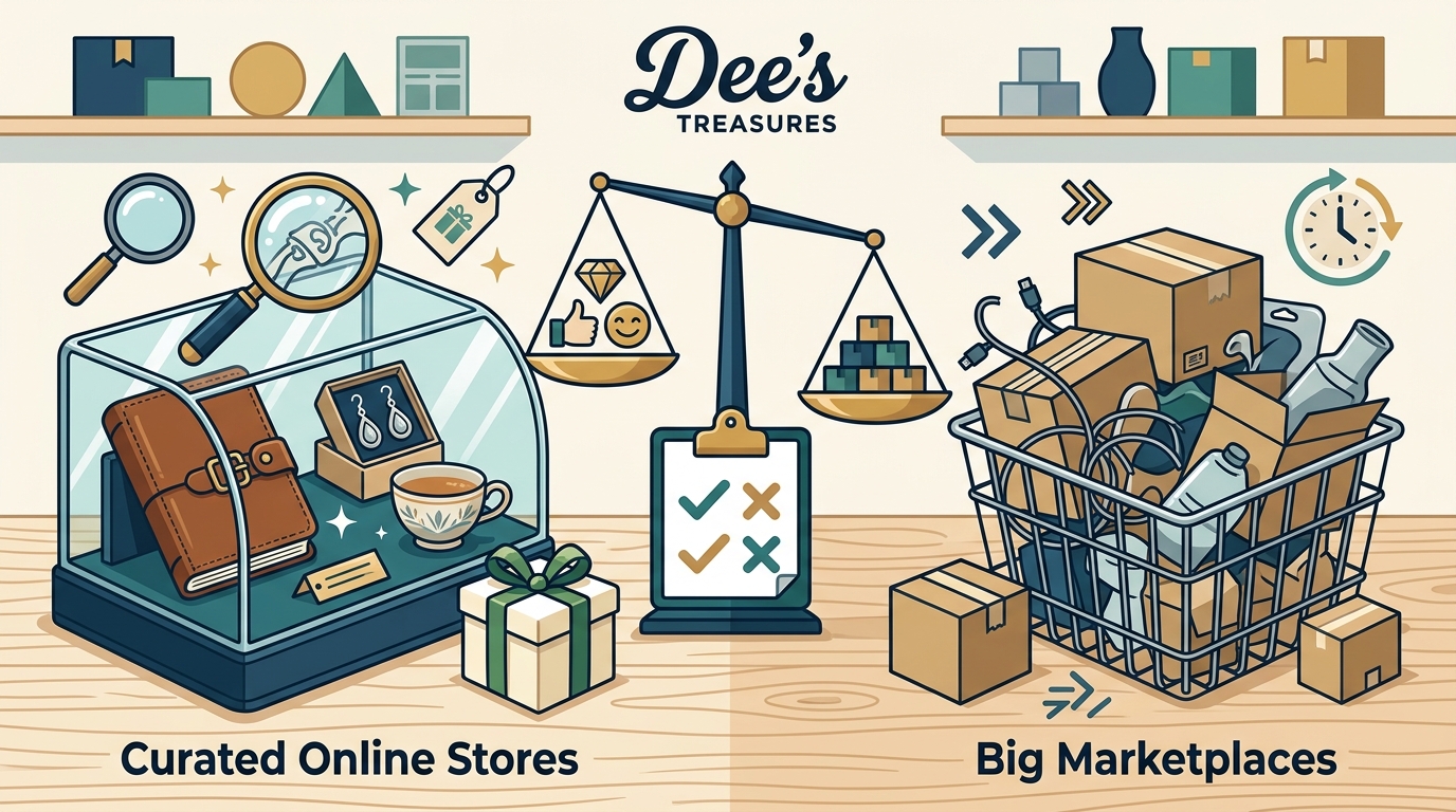 Curated Online Stores vs. Big Marketplaces: The 2026 Guide