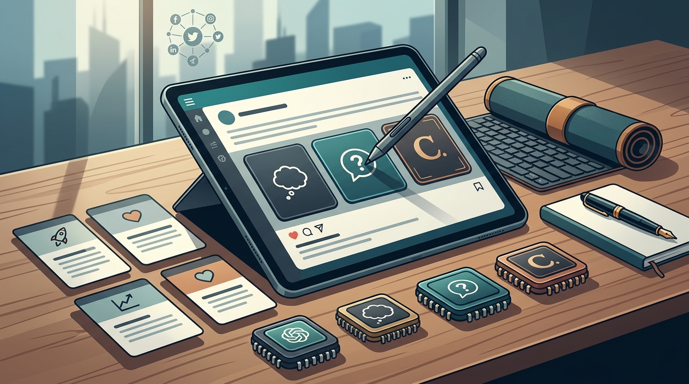 Choosing AI Engines in Social Media Management Software