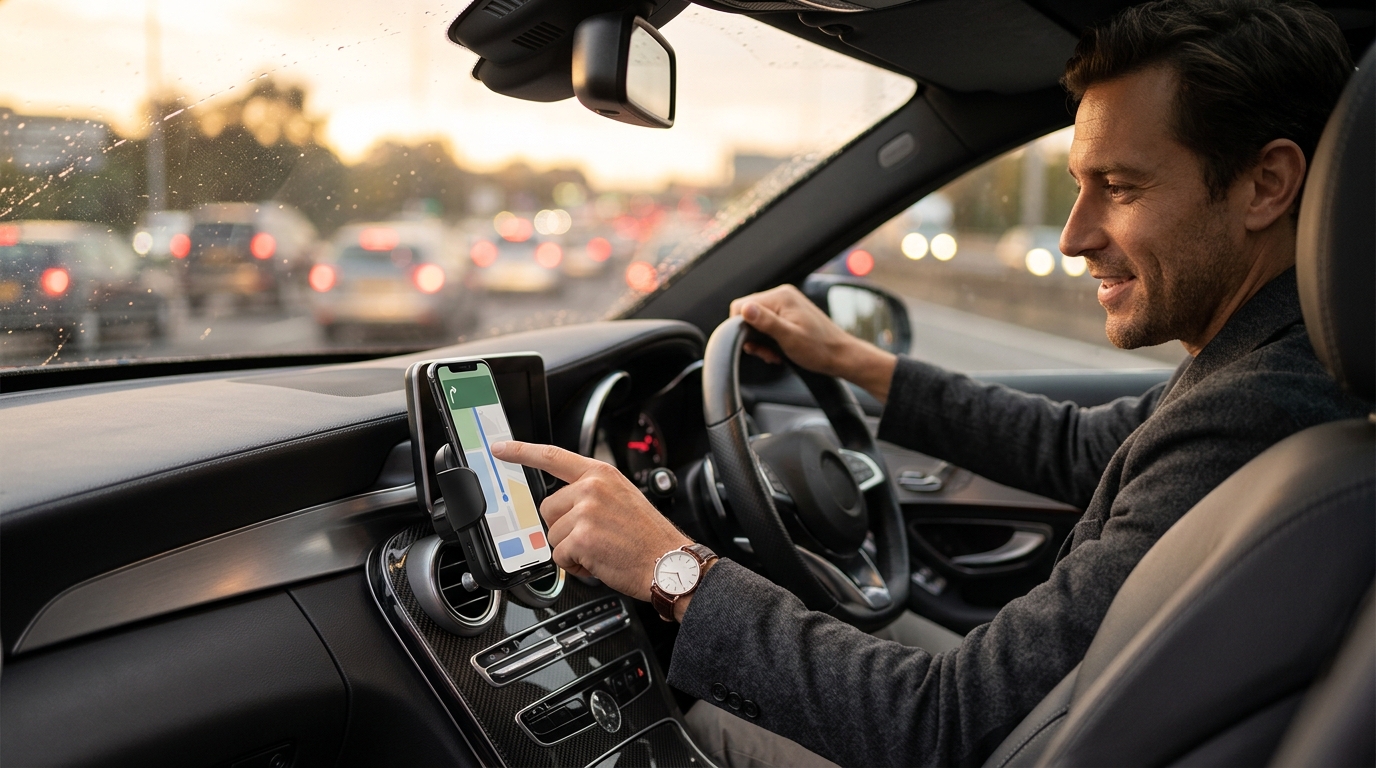 Affordable Wireless Fast Car Charger Mounts for Commuters