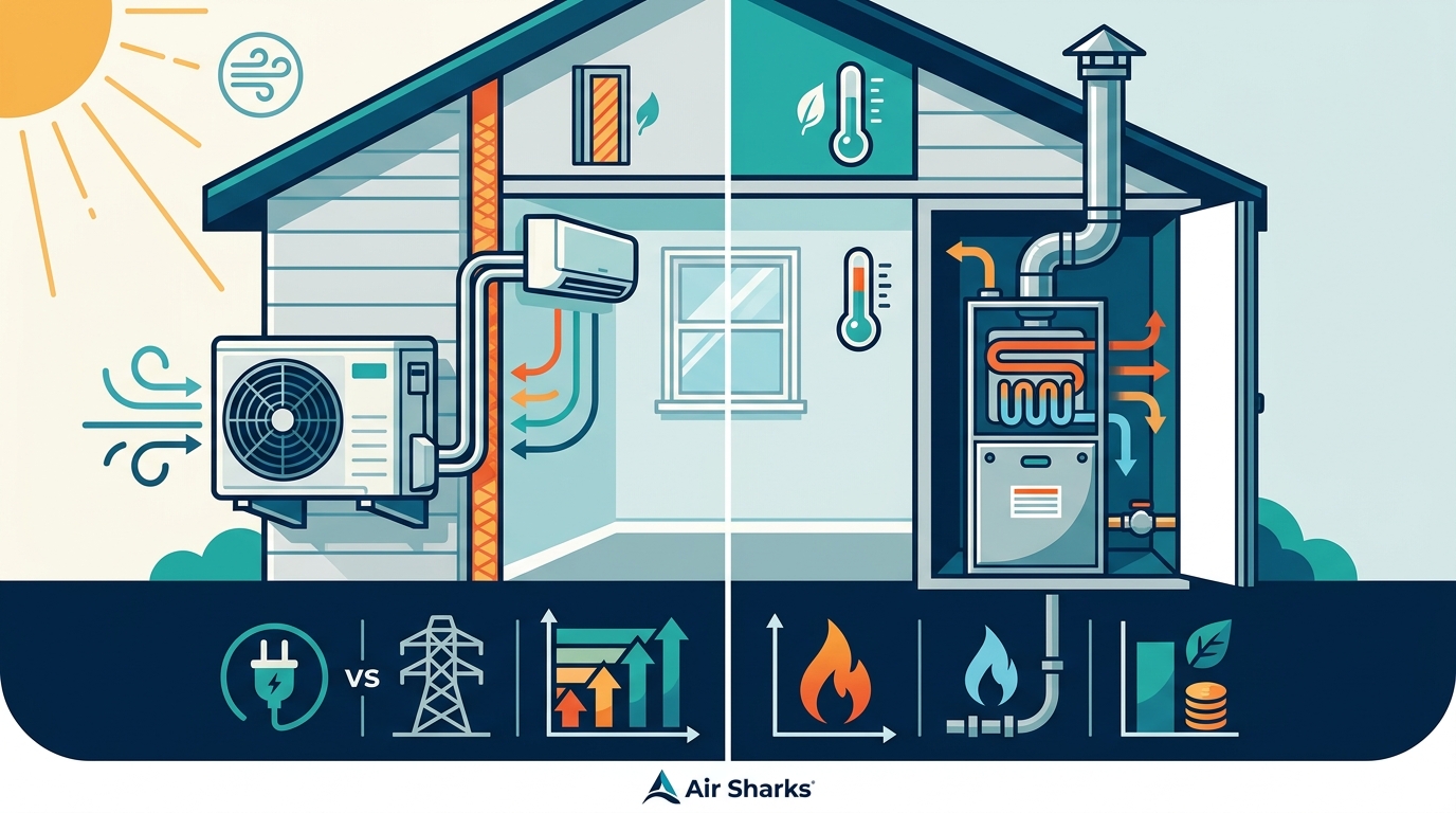 Heat Pump vs Furnace: The 2026 San Jose Homeowner's Guide