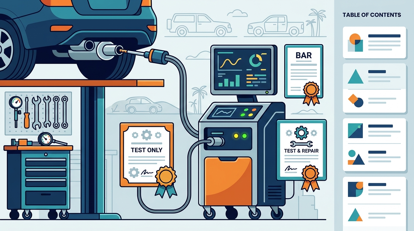 California Smog Check Stations: Licensing and Local Mechanics