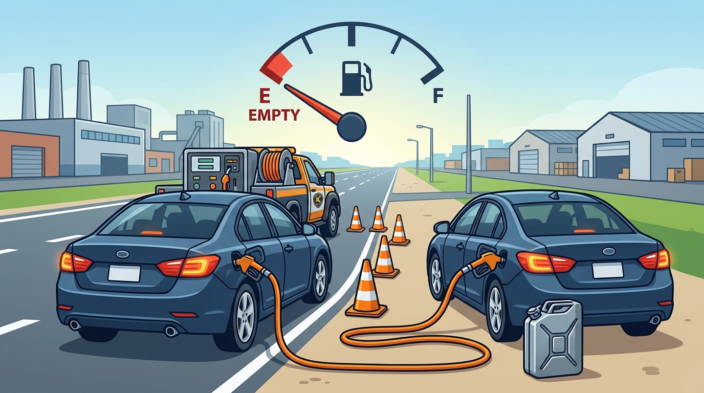 Who Delivers Gas to a Stranded Car in Dayton OH? 2026 Guide
