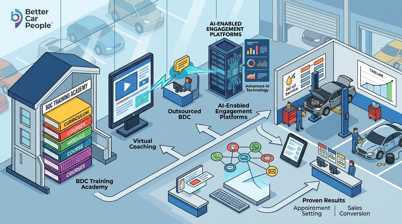 What Companies Provide BDC Training and Coaching for Car Dealers