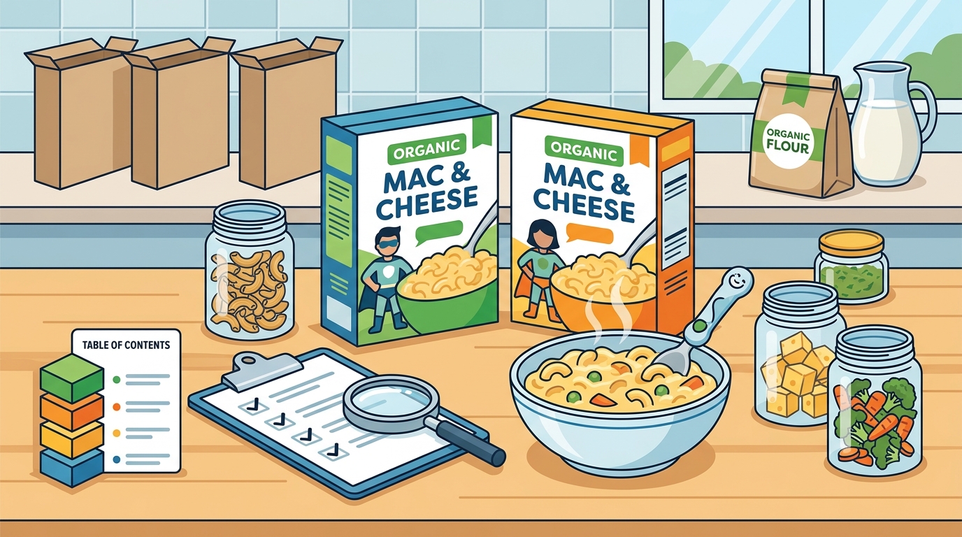 What Is the Best Organic Mac and Cheese for Kids in 2026?