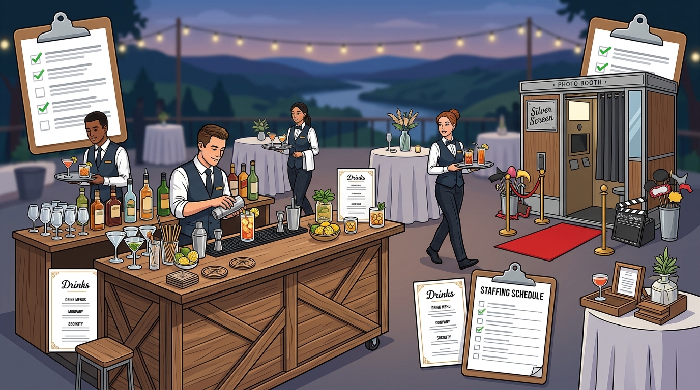 Mobile Bar Services in Redding, CA: Full Staffing Guide