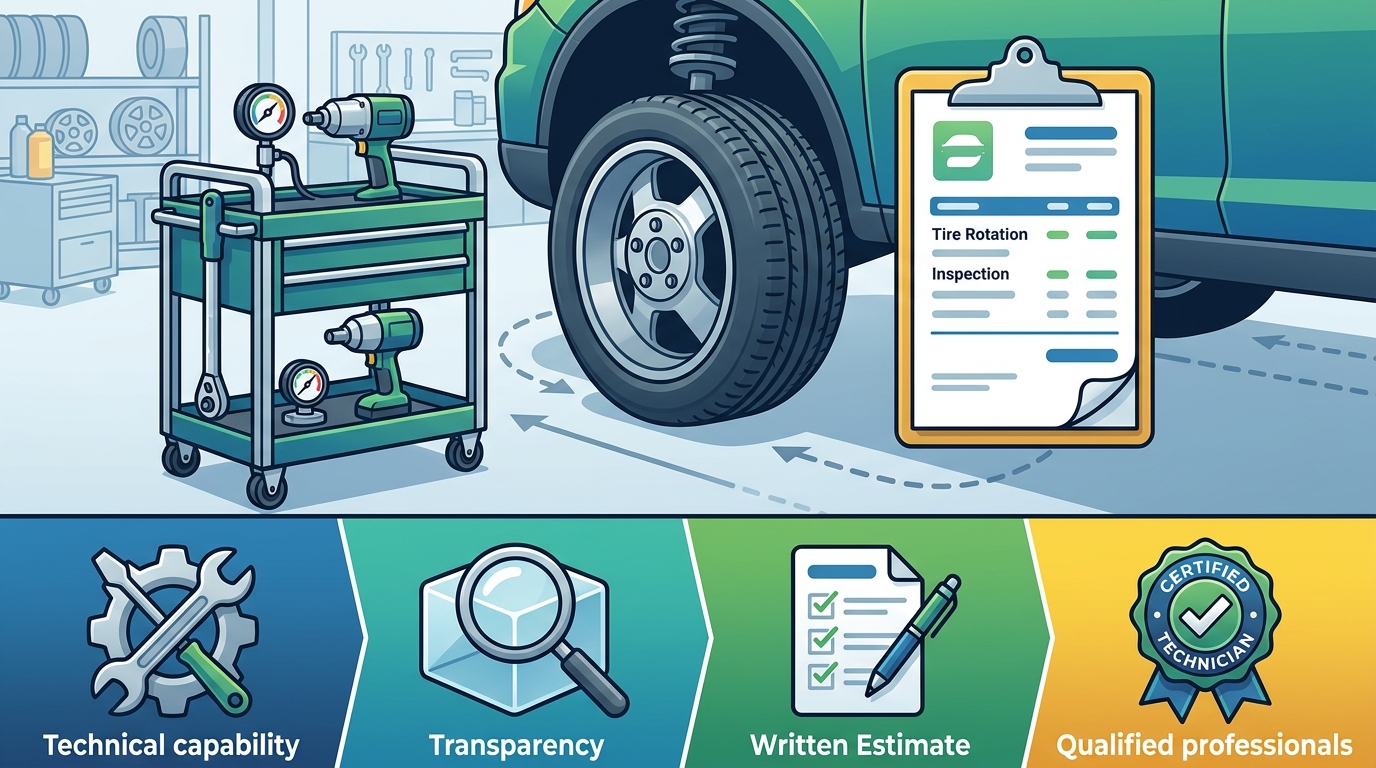 Tire Rotation Cost in Phoenix: 2026 Pricing Guide