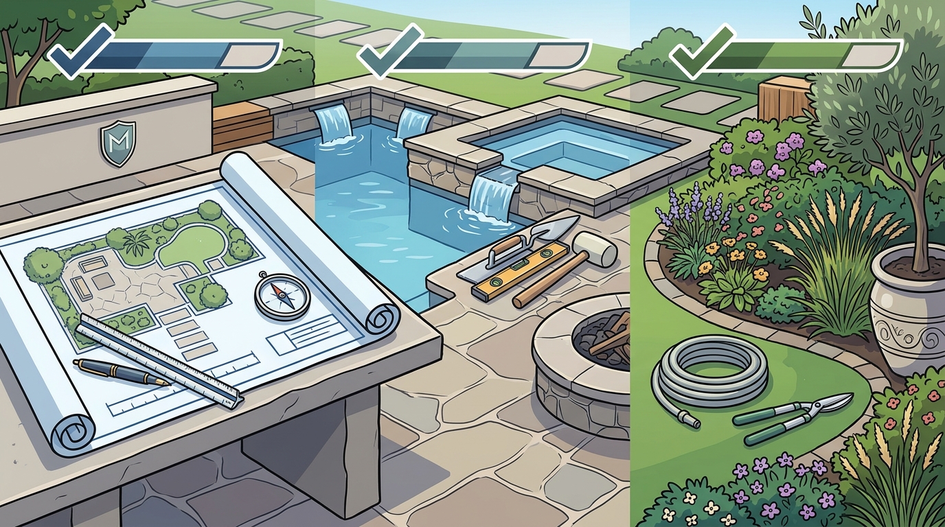 Which provider is best for luxury landscape design in Parsippany